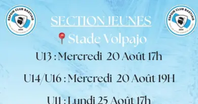 Reprise des entraînements pour nos catégories jeunes !