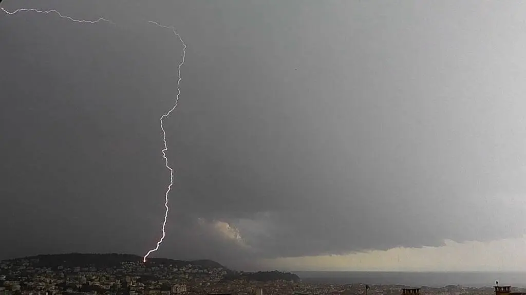 Retour en images sur les orages de ces derniers jours dans les Alpes-Maritimes