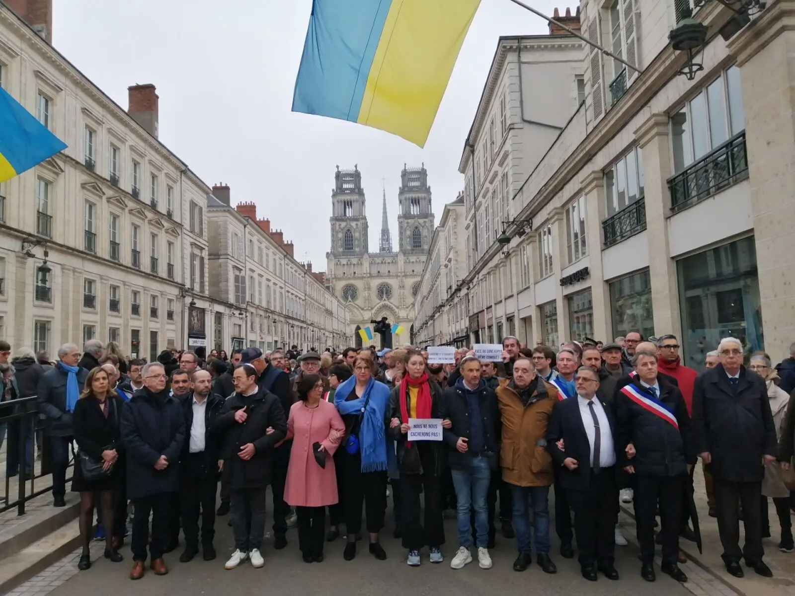 marche silencieuse contre l
