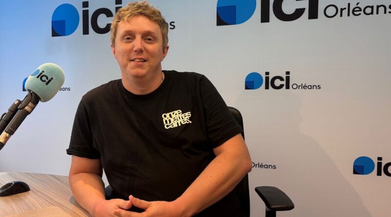 Romain Lesecq, le co-fondateur et programmateur du festival O'Tempo, 5ème édition, ce w.e., à Boigny-sur-Bionne - ici