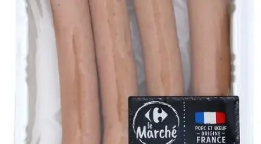 SAUCISSE STRASBOURG À L’ANCIENNE X4 300G