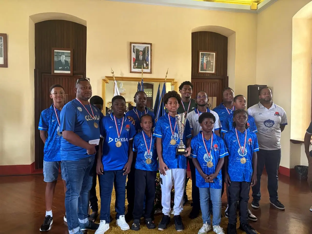 Saint-Laurent du Maroni : les champions U13 du Cosma Basket mis à l’honneur