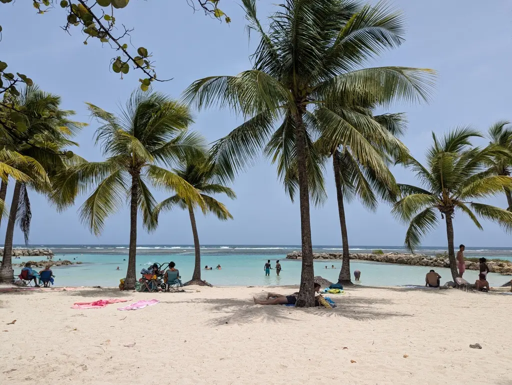 Sainte-Anne : une quinquagénaire perd deux orteils après une morsure de poisson sur la plage du Bourg
