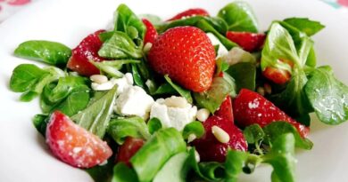Salade sucrée salée printanière | Recette gourmande