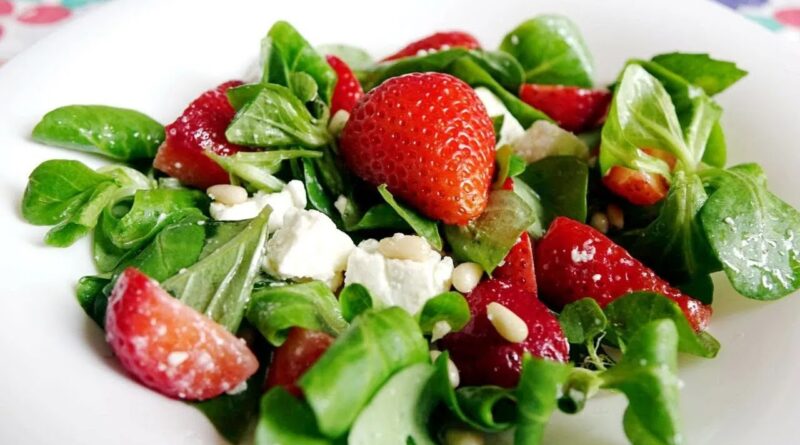 Salade sucrée salée printanière | Recette gourmande