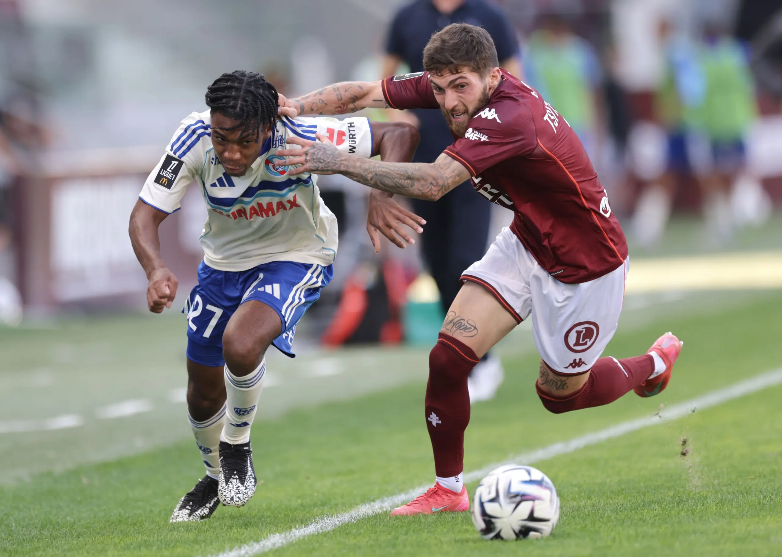 Samuel Amo-Ameyaw, ailier du Racing Club de Strasbourg : « Je suis excité de jouer dans le nouveau stade »