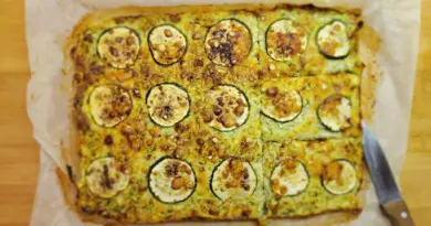 Scarpaccia de courgettes