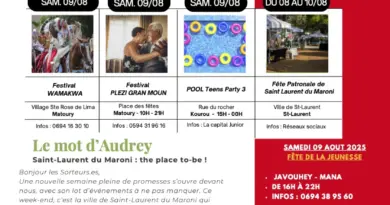 Sortir en Guyane : le week-end sera chargé en événements