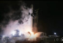 A SpaceX Falcon 9 rocket launches 24 Starlink internet satellites to orbit from California's Vandenberg Space Force Base on Aug. 30, 2025.