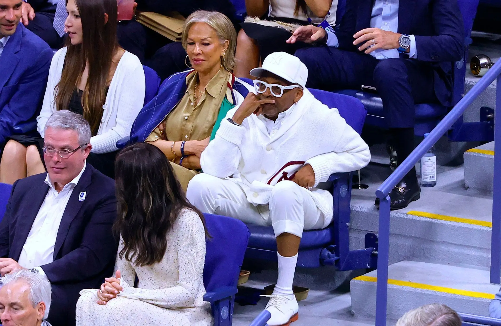Spike Lee, Anna Wintour, Tina Knowles : les stars repérées dans les tribunes de l’US Open - Elle