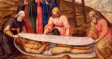 &laquo; Le Saint Suaire &raquo;, de Giovanni Battista della Rovere, XVIe siècle, détail, Galleria Sabauda (Turin)