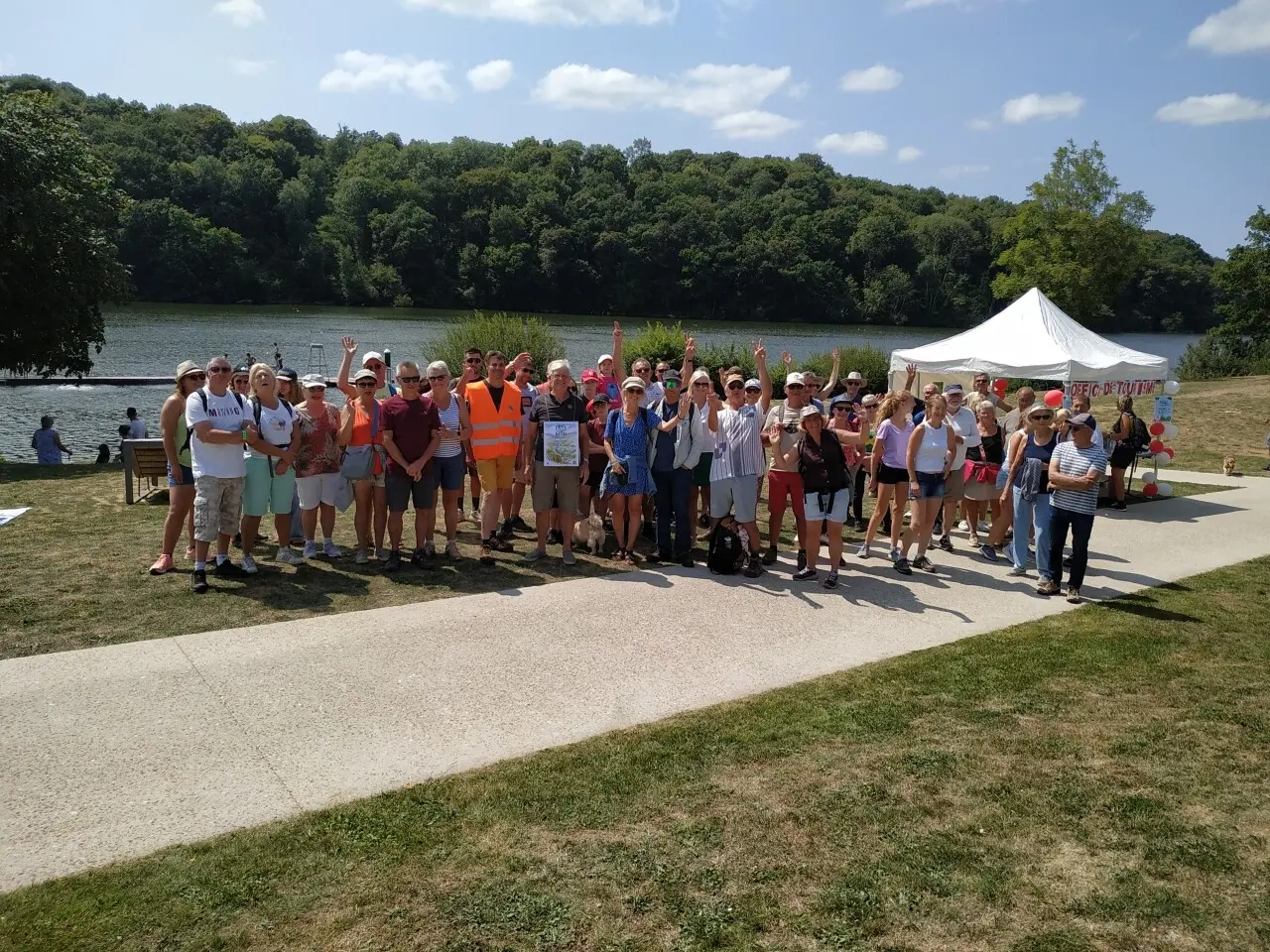 Succès populaire pour la journée festive au bord de ce lac de l’Orne