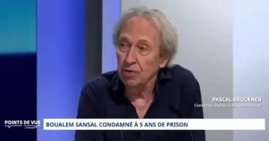 Sur Le Figaro/TF1+, l'escroc et faux intellectuel Pascal Bruckner traite les Algériens d'écervelés !