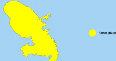 Tempête Erin : la Martinique en vigilance jaune pour fortes pluies et orages ce vendredi 15 août