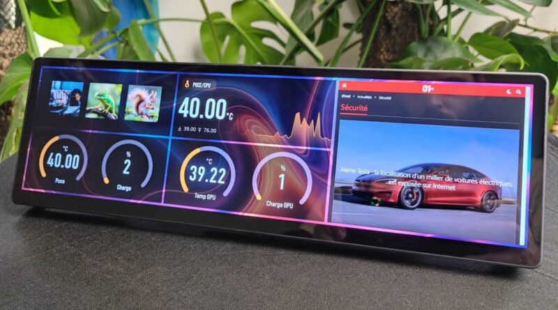 Test Corsair Xeneon Edge : un écran compagnon innovant avec du potentiel