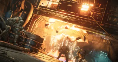 Screenshot from The Expanse: Osiris Reborn, an upcoming sci-fi video game.