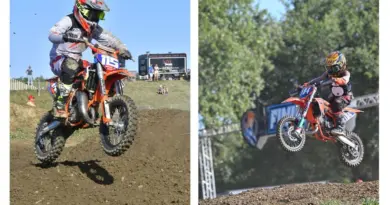 Tom et Louis, deux jeunes de Seine-Maritime, ont participé à leur première course européenne de motocross