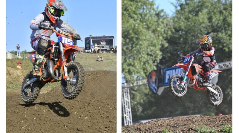 Tom et Louis, deux jeunes de Seine-Maritime, ont participé à leur première course européenne de motocross