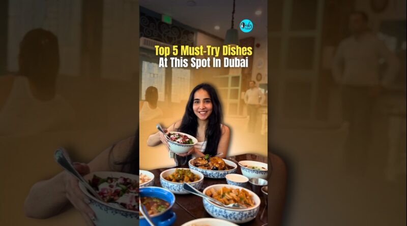 Top 5 Must-try Dishes At This Michelin Bib Gourmand Spot - Bait Maryam | Curly Tales ME #shorts