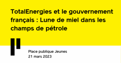TotalEnergies et le gouvernement français : Lune de miel dans les champs de pétrole - Place publique