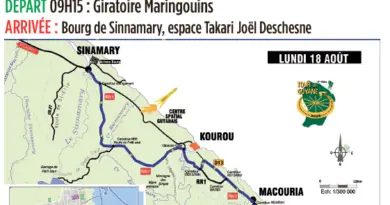 Tour de Guyane : Cayenne - Sinnamary au programme de la 3e étape