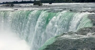 Canada, nature, mountains, Niagara Falls, Northern Lights, maple leaf, cityscape