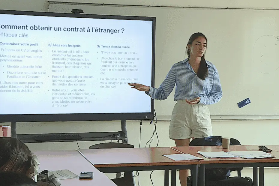 Travailler à l'étranger : une opportunité pour les étudiants de l'école de commerce de Tahiti