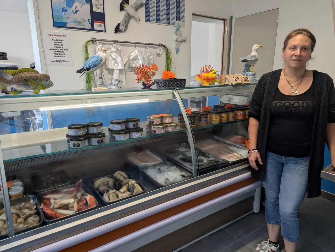 Trévières : Emilie et William ont ouvert leur poissonnerie