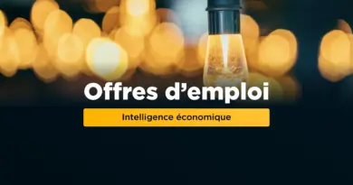 Trouver des offres d’emploi en intelligence économique