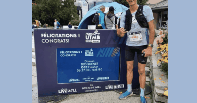 Ultra-Trail du Mont-Blanc : Damien Troquenet termine 5ème en moyenne distance