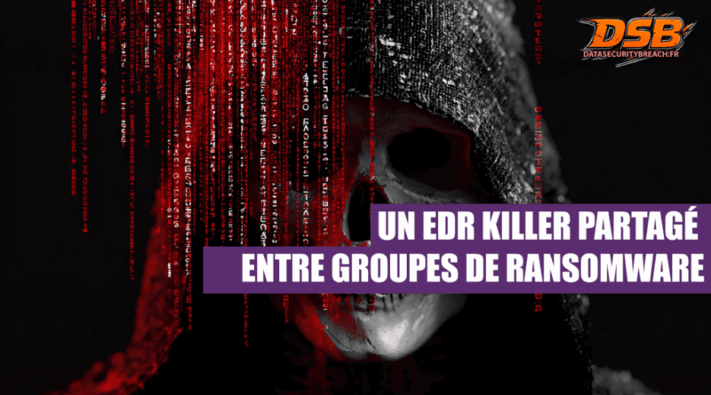 Un EDR Killer partagé entre groupes de ransomware