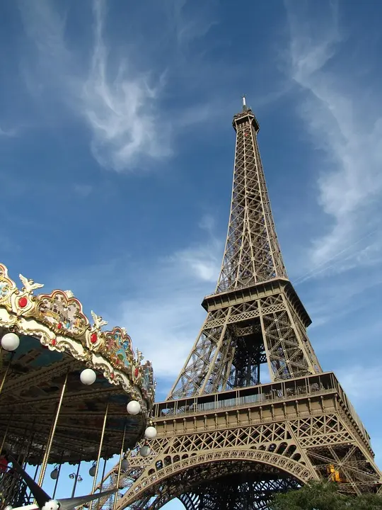 Île-de-France, Paris, Versailles, Eiffel Tower, monument, cityscape, park, Seine