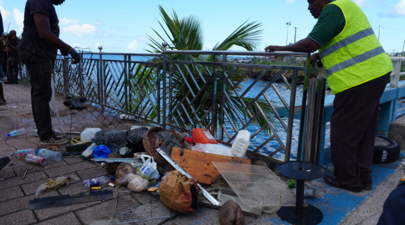 Un squat démantelé sous le pont du canal Levassor
