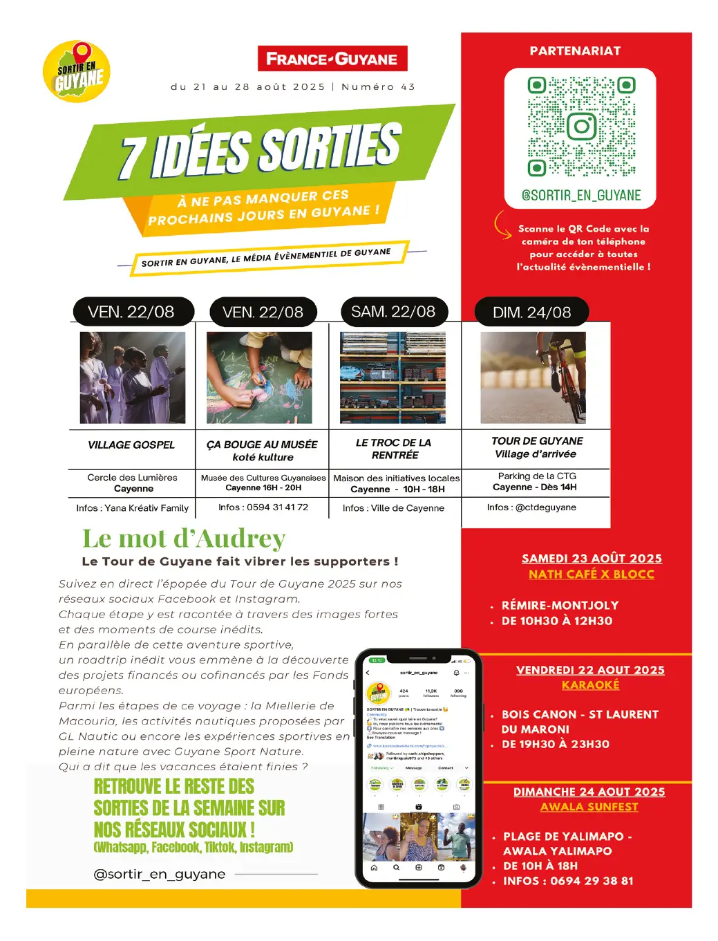 Un week-end d’animations aux quatre coins de la Guyane