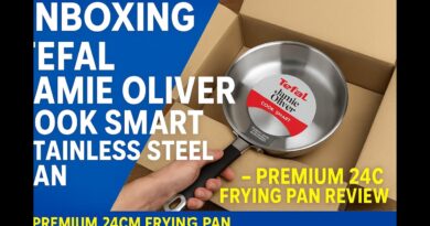 Unboxing Tefal Jamie Oliver Cook Smart Stainless Steel Pan – Premium 24cm Frying Pan Review