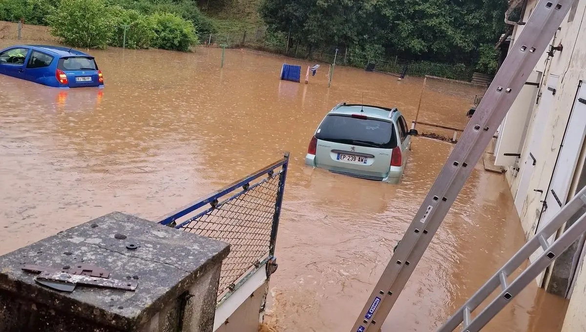 Une cagnotte pour sauver la maison inondée, dans les Deux-Sèvres - ici