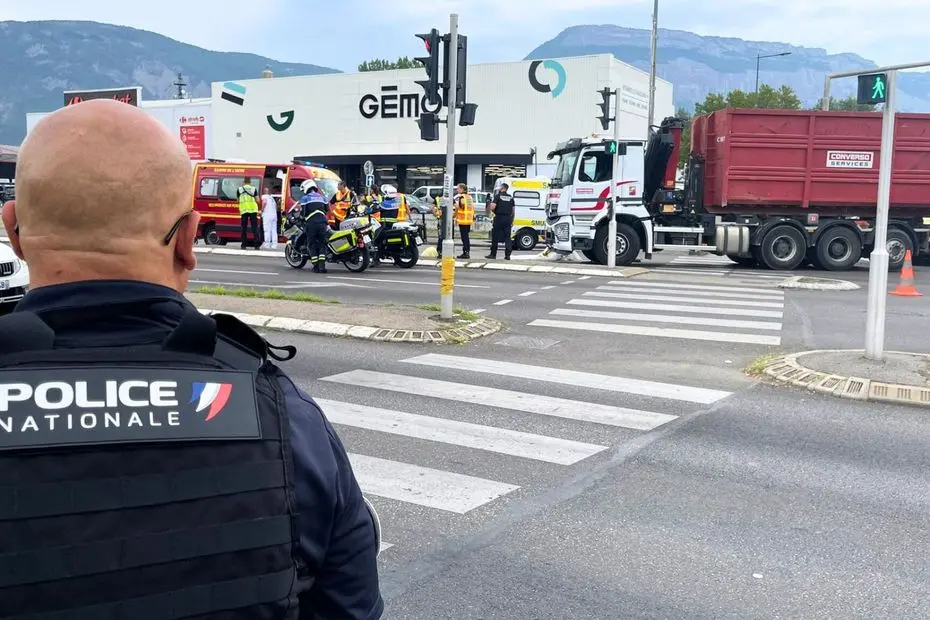 Une femme de 70 ans décède après avoir été renversée par un camion à Saint-Martin-d’Hères