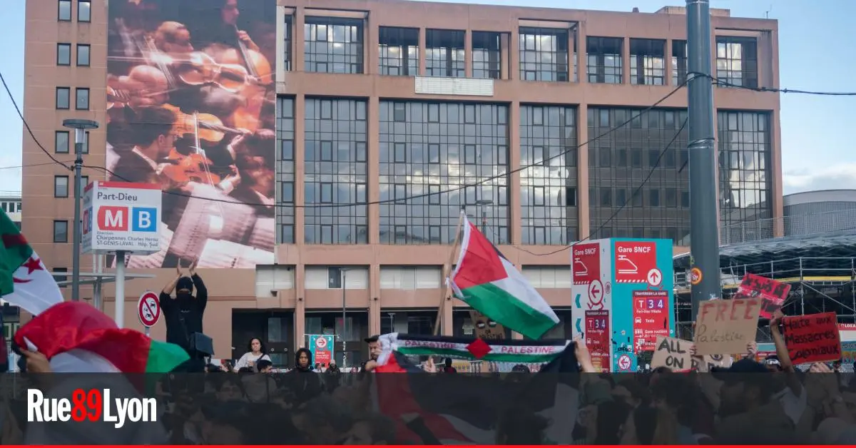 Une manifestation pour Gaza à Lyon samedi 23 août