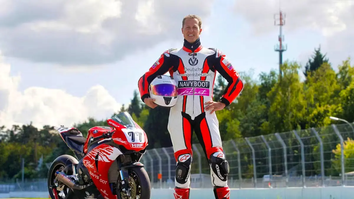 Une moto rare de Michael Schumacher vendue à un prix fou