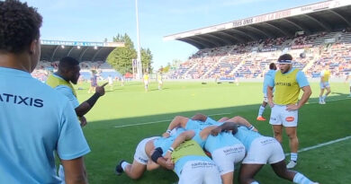 VIDÉO. Le Racing 92 et le Stade Français préparent la reprise du Top 14 à Châteauroux