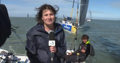 VIDEO / Solitaire du Figaro Paprec : on a embarqué avec le skipper originaire de Dieppe Yvon Larnicol pour remonter la Seine jusqu'à Rouen