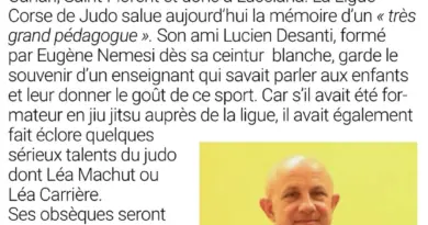 VU & LU DANS CORSE-MATIN :