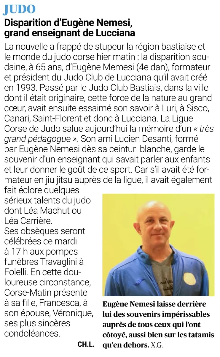 VU & LU DANS CORSE-MATIN :