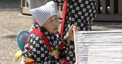 Vidéo. Les fabricants de somen au Japon terminent la saison avec une cérémonie