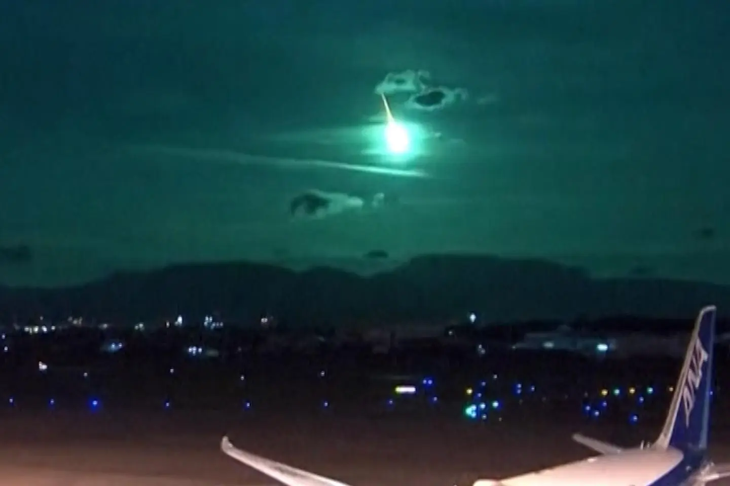 Vidéo. Une boule de feu a traversé le ciel japonais