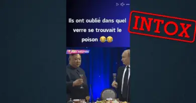 Vladimir Poutine et Kim Jong-un n’ont pas refusé de boire leur verre de peur d’être empoisonnés