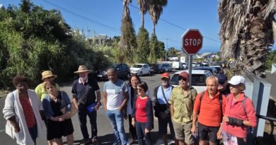 Le collectif contre la voie urbaine du Tampon.