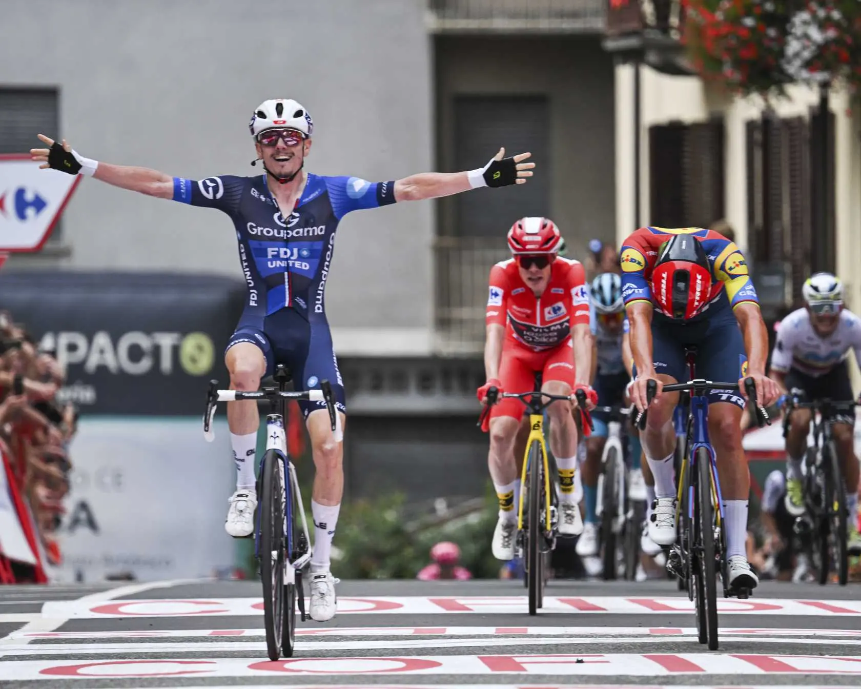 Vuelta 3è étape Gaudu vainqueur