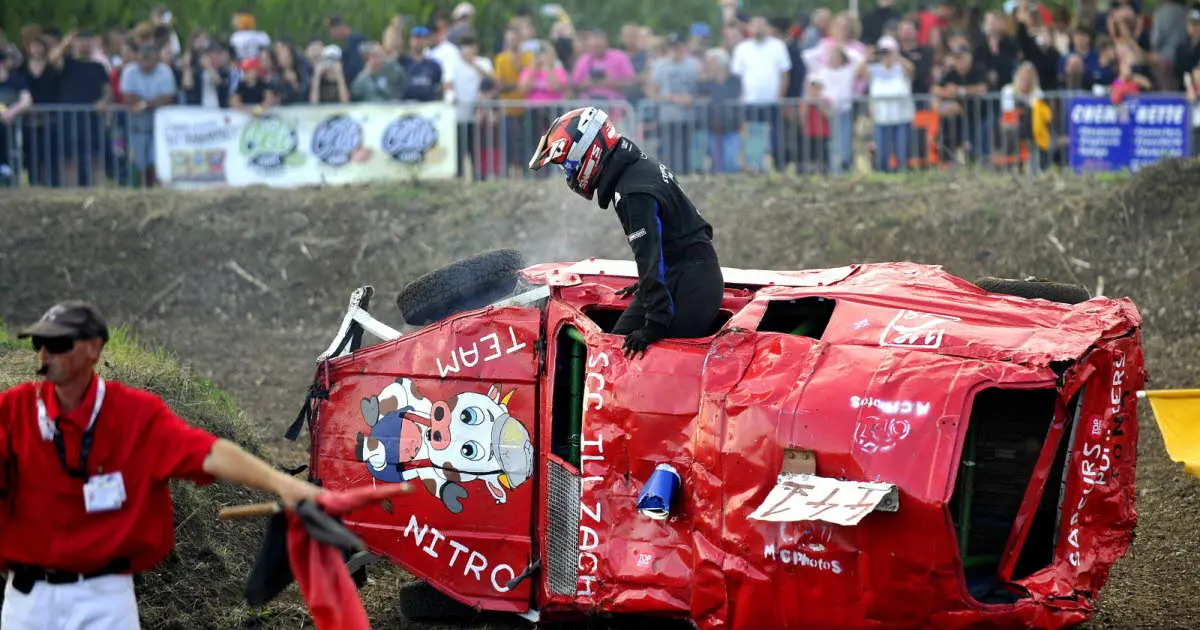 Widensolen. Dans l'enfer de la tôle froissée à la Nuit du stock-car