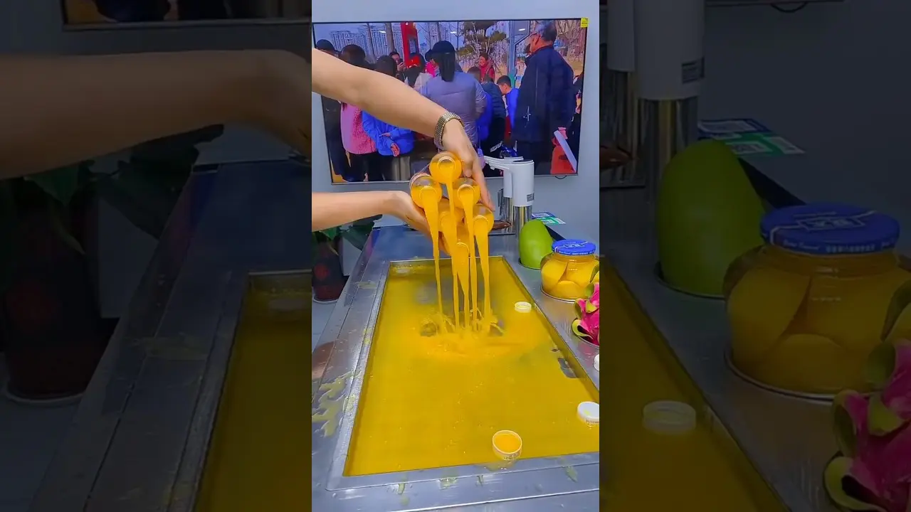 Wow 😲 Amazing Mango Juice Icecream | how to make ice cream | handmade icecream #ytshorts #factsfetch